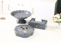 Creative Candy Tray Water Fruits Pan Upscale Dry Fruits Pan Fruit Pan Nordic Light Lavish Snack Dish Home Living Room Tea Table