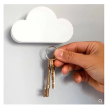 Cloud key organizer Strong magnetic hook Creative personality magnetic key wall magnet Decorative wall sticker