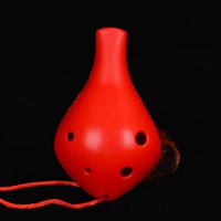 6-луновая длинная рот-красная [смоляная флажок]