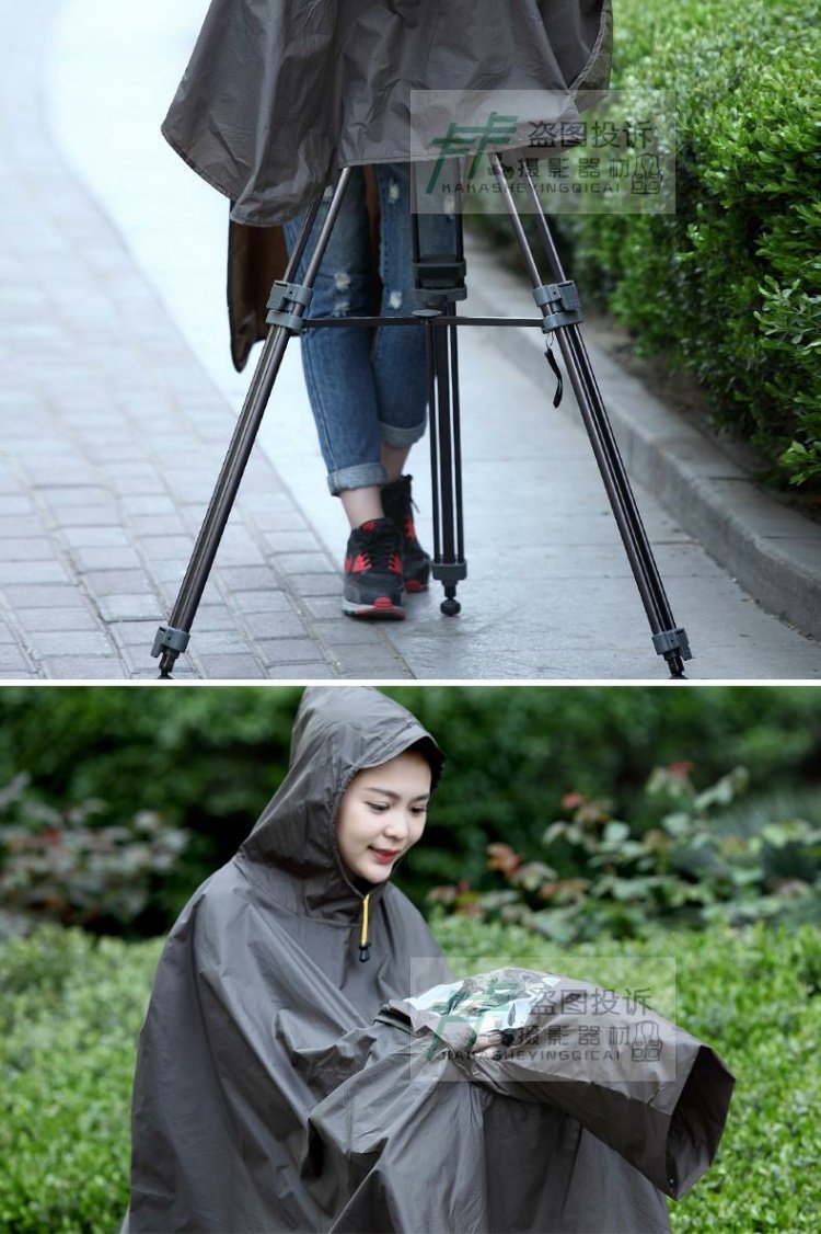 Máy ảnh DSLR chụp ảnh áo mưa Máy ảnh DSLR che mưa không thấm nước Chụp ảnh tách poncho người máy chuyên dụng - Phụ kiện máy ảnh DSLR / đơn ốp lưng ipad mini 4