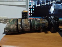 SeaMa APO 70-200mm Little Black 5 lens Gun Coated Silicone Waterproof Set Lens Rubber Ring Camouflate 50-500