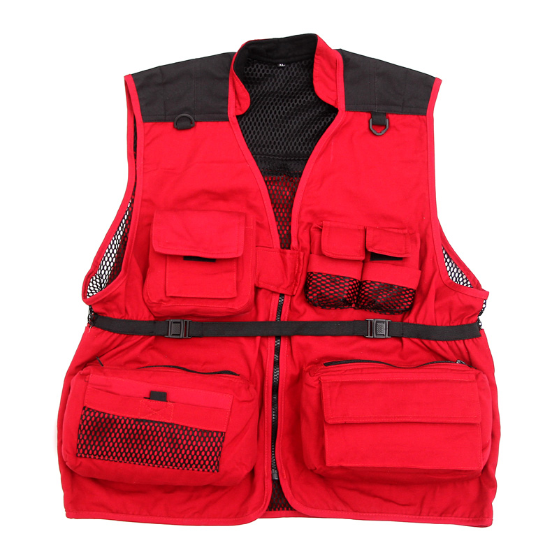 Ảnh Vest vest v cổ áo đa túi giám đốc phóng viên quay phim đám cưới ngựa giáp kẹp nam Xuân Thu vải với