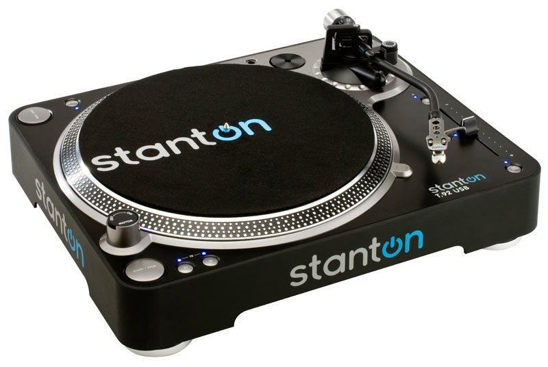Máy ghi đĩa vinyl mô-men xoắn Spot Staunton Stanton T.92 USB 1.6KG với kim xác thực ban đầu 	bán đầu đĩa than loa kèn	
