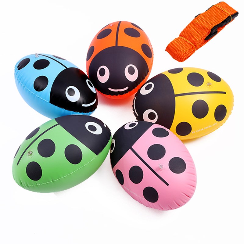 Thickened high quality floating bag double airbag swimming equipment with fart ball safety swimming ring Life-saving ball ball drift