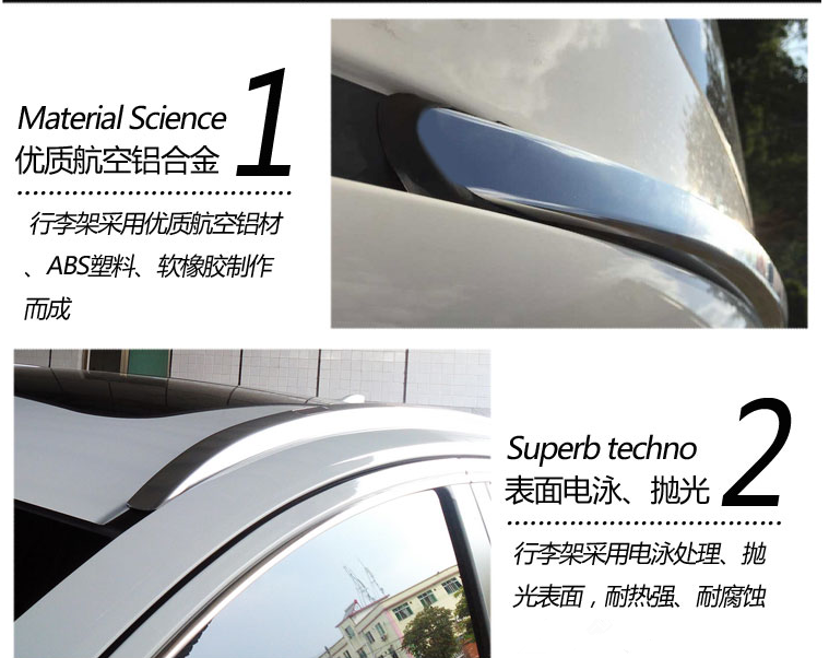 Áp dụng cho giá đỡ hành lý của Honda XRV Binzhi Guandao URV giá nóc 17-18CRV giá hành lý vương miện giá hành lý đường - Roof Rack giá nóc ô tô