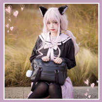 Black cat sweetheart JK uniform original orthodox kindergarten cute long sleeve student sailor suit Sweet and spicy wind reservation link