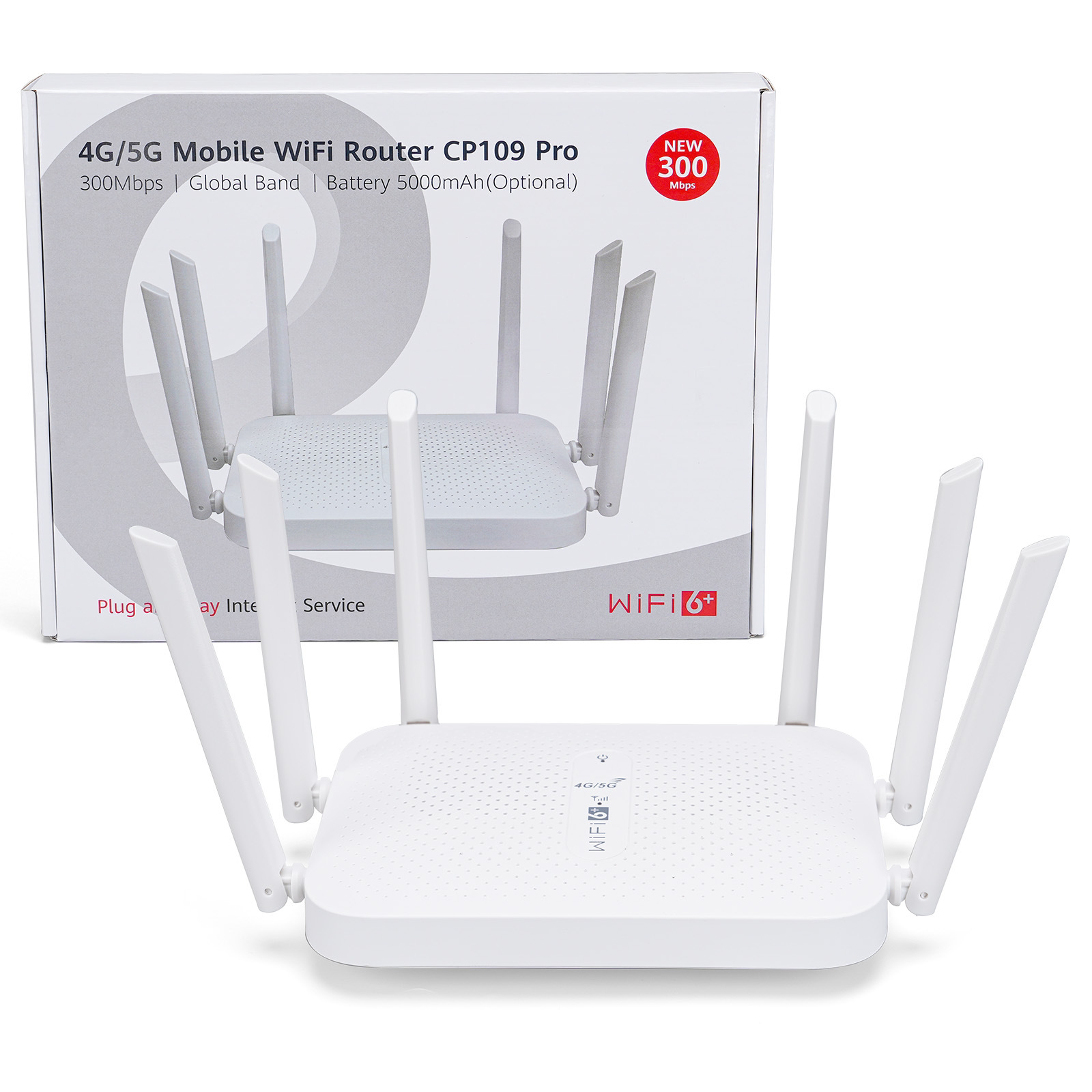 Worry-free going out_wifi router external antenna network cable port ...