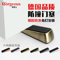 Door locator Anti-collision and windproof door stopper Door stopper Rubber door stopper Door wedge Door top Hotel safety fixed door stopper