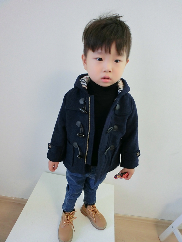 Manteau enfant en mélange - Ref 2160597 Image 25