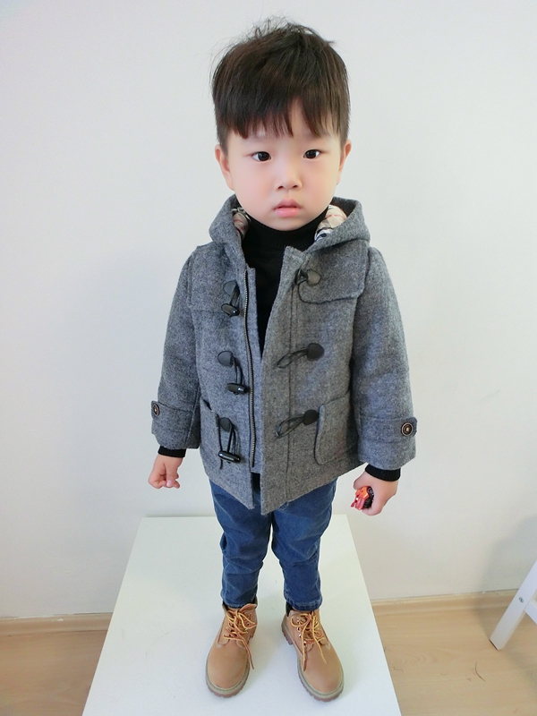 Manteau enfant en mélange - Ref 2160597 Image 29