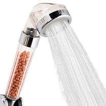 Japanese purchase bath handheld shower shower head water heater shower head booster water saving and anti-blocking