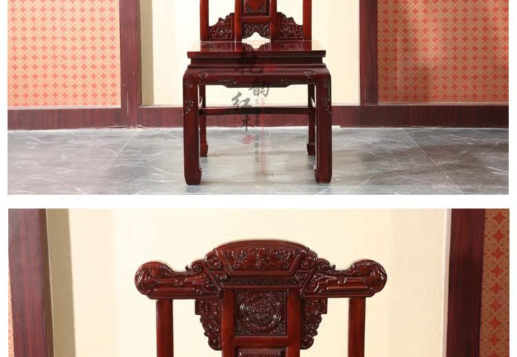 Vần khô Indonesia bàn ăn gỗ hồng đen tròn Dongyang new Trung Quốc gỗ gụ đồ nội thất lá rộng gỗ hồng mộc tròn bàn ăn ghế ăn - Bộ đồ nội thất mẫu giường ngủ đẹp