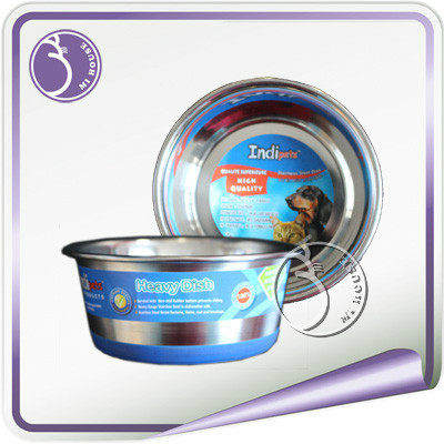 Cat bowl anti-overturning cat food bowl cat food bowl pet bowl puppy dog ​​rice bowl dog bowl dog bowl non-slip imported stainless steel