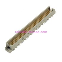 HARTING connector 09731966903 male head 3 row 96 pin straight head printed circuit board welded original