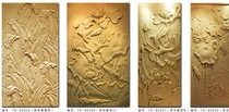 Sandstone relief mural porch hollow decorative image background wall transparent Chinese European screen cornucopia