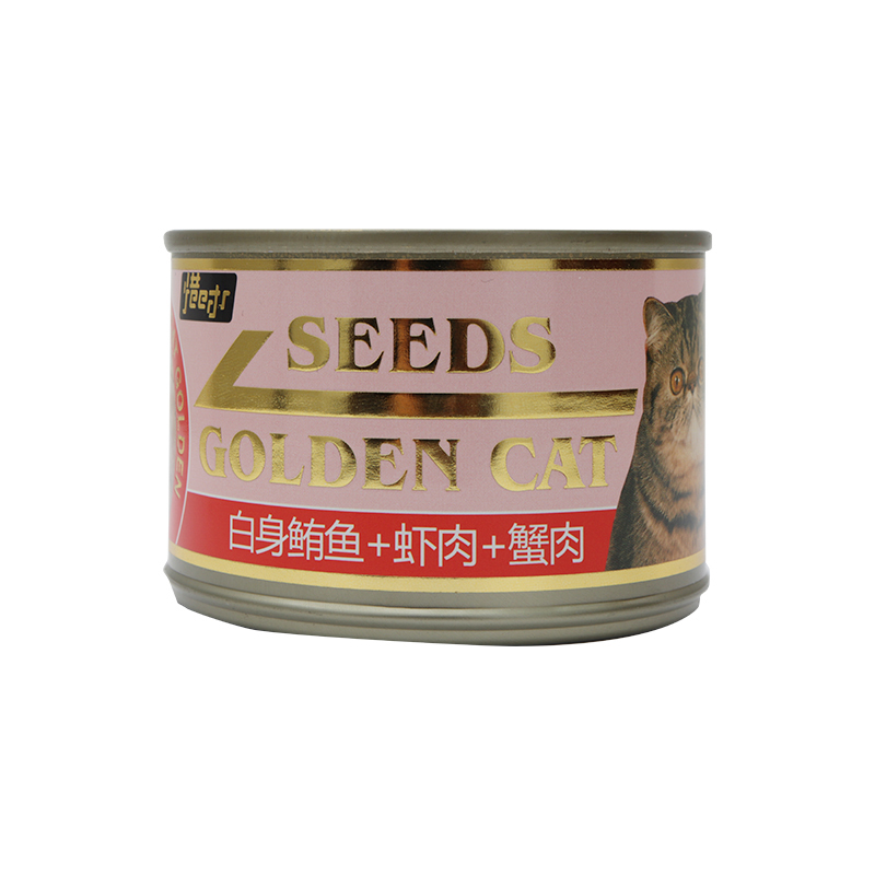 Taiwan Xishi big gold into kitten canned big gold can white body tuna shrimp meat crab meat 170g