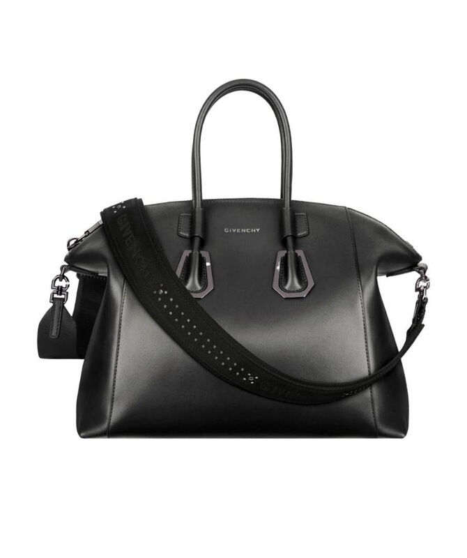 Givenchy Women's Black Antigona Sport Small Calfskin Shoulder Handbag