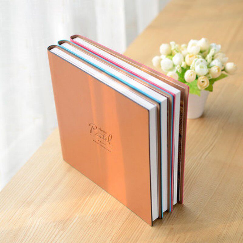 Photo studio leather photo album making baby growth record diy album wedding anniversary book children's high-end customization