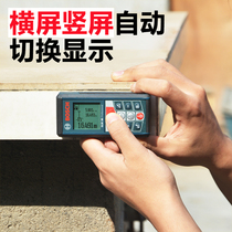 Bosch handheld laser rangefinder GLM80 80 80 m lithium battery rotating screen charging infrared electronic ruler