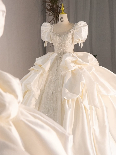 Свадебное платье для принцессы, французский стиль, коллекция 2023, премиум класс