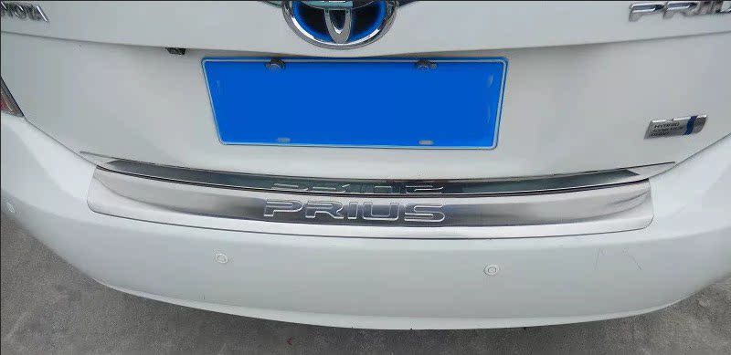 Prius PRIUS 03-08 Series 20 Series Rear Bar Guard Tailgate Rear Electroplated Trim Strip Anti-Scuff Tailbox Piece