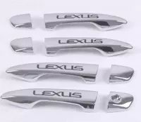 Гальванизированная ручка, одно отверстие отмечено черными буквами.