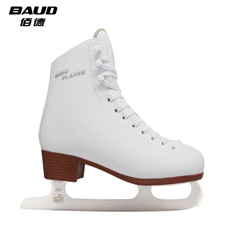 BAUD Baide edelweiss SNOW FLAKES figure skates shoes children's skates adult beginners skates