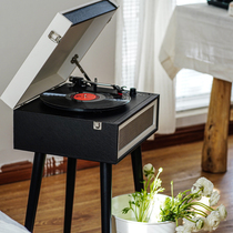 Didatime Flowing time Retro European LP vinyl record player Gramophone Old-fashioned record player Living room decoration