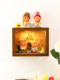 Suitable for Bubble Mart Star Man Blind Box Display Frame, Figure Display Cabinet, Storage Box, Dust-Proof Storage, Hollow Photo Frame