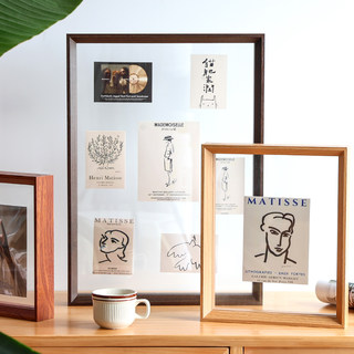 Double-Sided Transparent Photo Frame Acrylic Display Frame A4 Empty Frame Small Picture Frame Polaroid 6-Inch 7-Inch 10-Inch Photo Frame Specimen