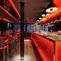 Whisky Wine Bar Counter Design Effect Fruit Plot Nightclub CAD Flat Layout Diagram Commercial Wine Bench Customised