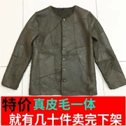 Da cừu lông một nam và nữ đồ lót da lót da cừu áo sơ mi nam cừu cắt áo khoác bị hỏng mã giải phóng mặt bằng
