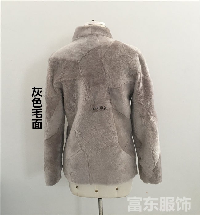 Cừu sheared lông một len ​​lót quần áo cừu fur coat áo khoác da bông ngoài trời windproof ấm