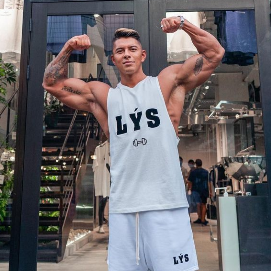Muscle Sweatshirt Brothers Summer Thin Men's Sport Sleeveless Pure Cotton Instruments Training Fitness Vest Men's Iron Clothes