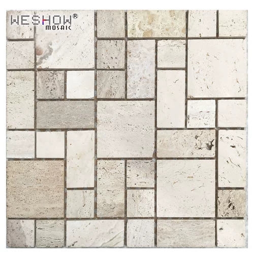 Цинканг натуральный мраморная мозаика ванная комната кухня балкон бассейн, рыба -прудная настенная плитка плитка плитка