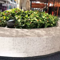 Хуажу Дали светлый залог фоновый фон стена цветочный прунд прунд, плитка из туалета Huatai