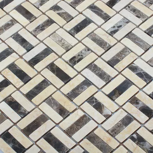 Huajiao Mosaic Stone ян бар ванная комната для душа душевой пруд фоновая стена анти -скользящая плитка плитка плитки на полу