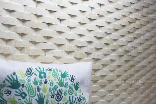 Мраморная плетеная электрическая трехмерная мозаика, в 3d формате