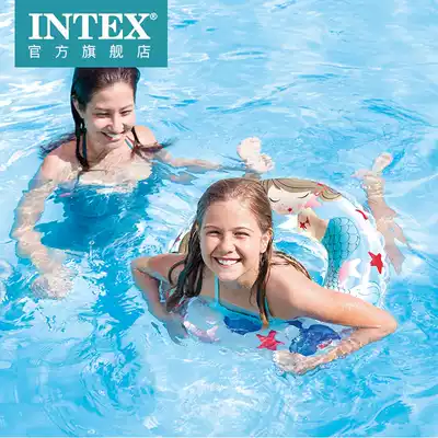 intex children's swimming circle animal multi-shaped baby float inflatable toy swimming ring water underarm circle