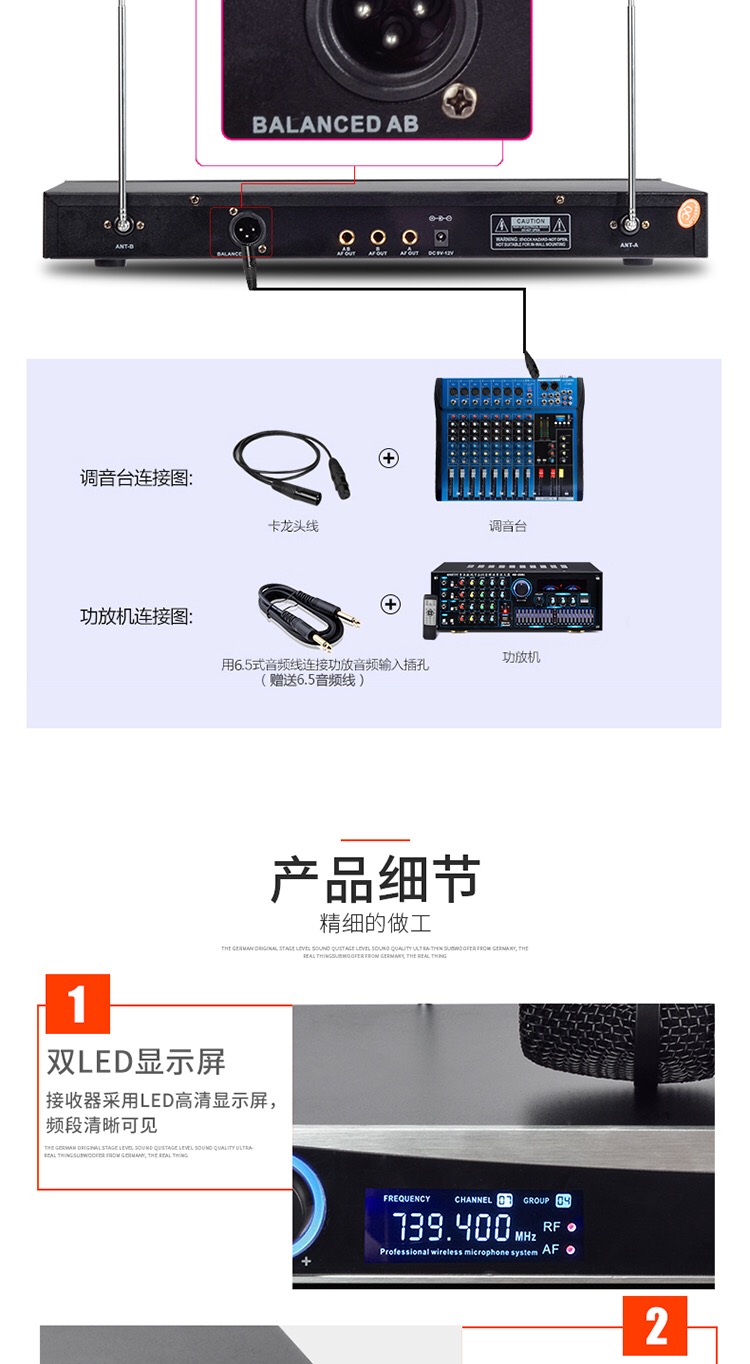 bán micro có dây xịn Micro không dây một cho hai tám lavalier micro ngực lúa mì một cho bốn tai nghe hiệu suất giai đoạn hội nghị mic hát karaoke bluetooth