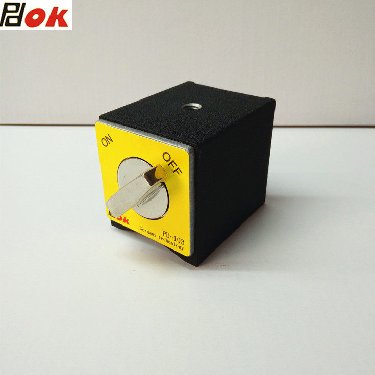 PDOK wire cutting machine fixed metal switch Magnetic base PD-103 Magnetic base 80KG suction magnetic seat magnet