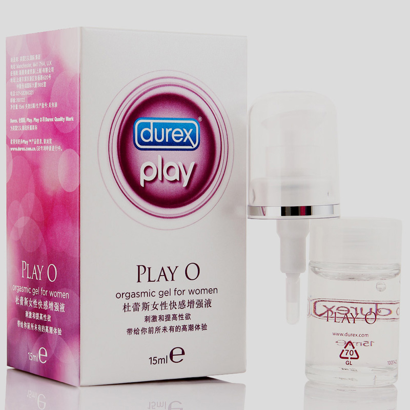杜蕾斯 play o女性快感增强液 女用兴奋高潮润滑液 情趣成人用品