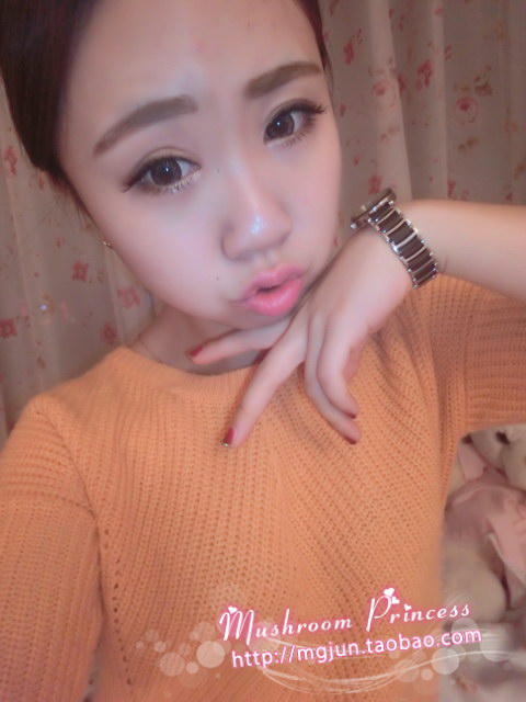Nhật làm thủ công lông mi giả trong suốt gốc Nhật Bản mở rộng mắt dài tự nhiên trang điểm nude lộn xộn dày ngắn mi giả nam châm