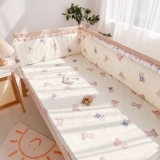 Детское покрывало, кроватка, хлопковые бортики для приставной кровати, постельные принадлежности, защита от столкновений