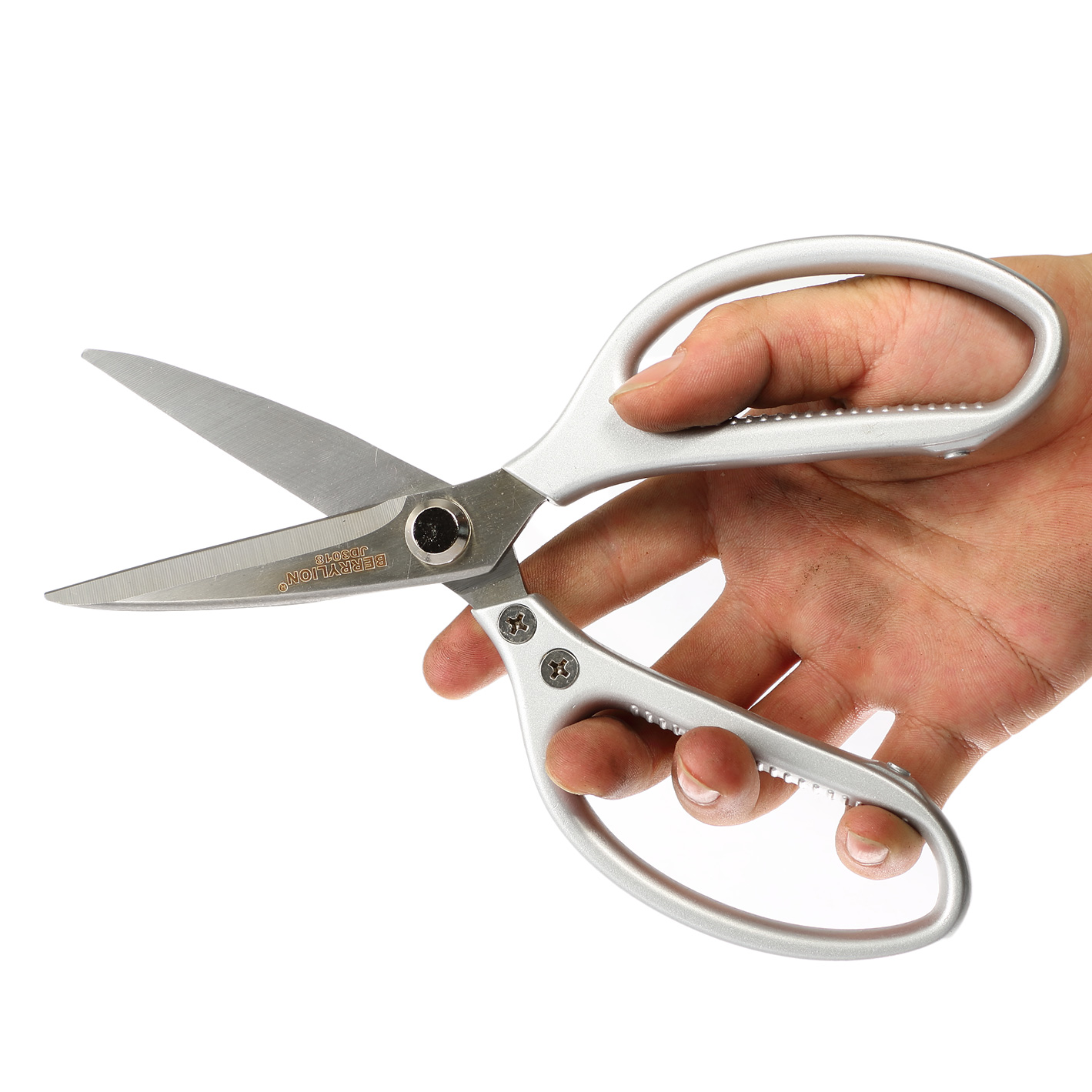 Berry Lion Budweiser lion scissors stainless steel alloy scissors household multi-function leather alloy handle scissors