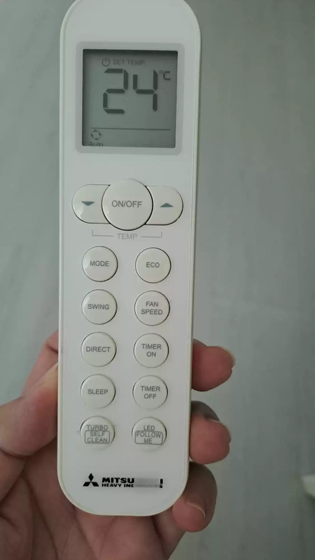 Suitable for Mitsubishi Heavy Industries Split Wall-Mounted Air Conditioner Srk25Nasa, Brand New Imported Air Conditioner Remote Control