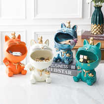 Creative Entrance Shoes Cabinet Genguan Key Containing Swing items Fortune Cat Living Room Tea Table TV Cabinet Wine Cabinet Decorations