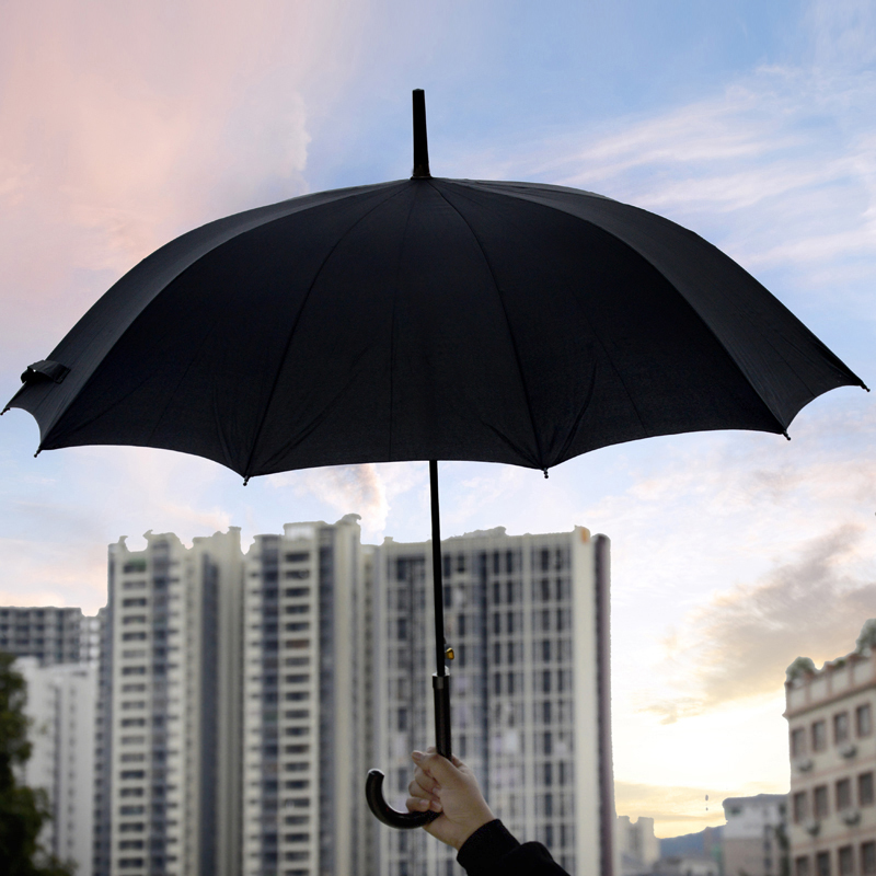 Wedding Articles Wedding Umbrellas New Lang Umbrella Wedding Long Handle Umbrella Men Umbrella Black Umbrella Vegetarian Color Umbrella Wedding Groom Umbrella
