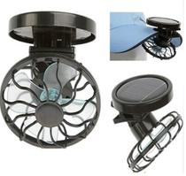 Solar fan clip fan Hat sun hat outdoor cap clip mini fan portable fan