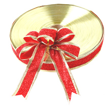 Christmas bow ribbon gift box ribbon ribbon ribbon Christmas tree decorations gold powder ribbon onion powder ribbon ribbon